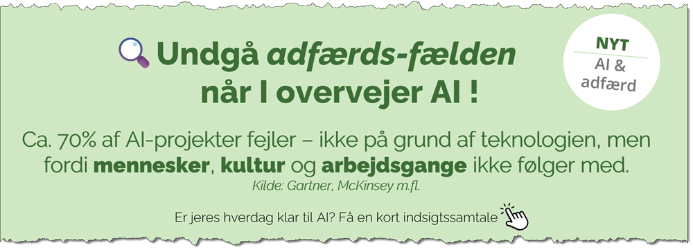 AI & adf&aelig;rd, LEAN