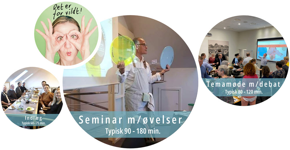 seminar, indlæg, temamøde, tiden er værdifuld - spild den klogt